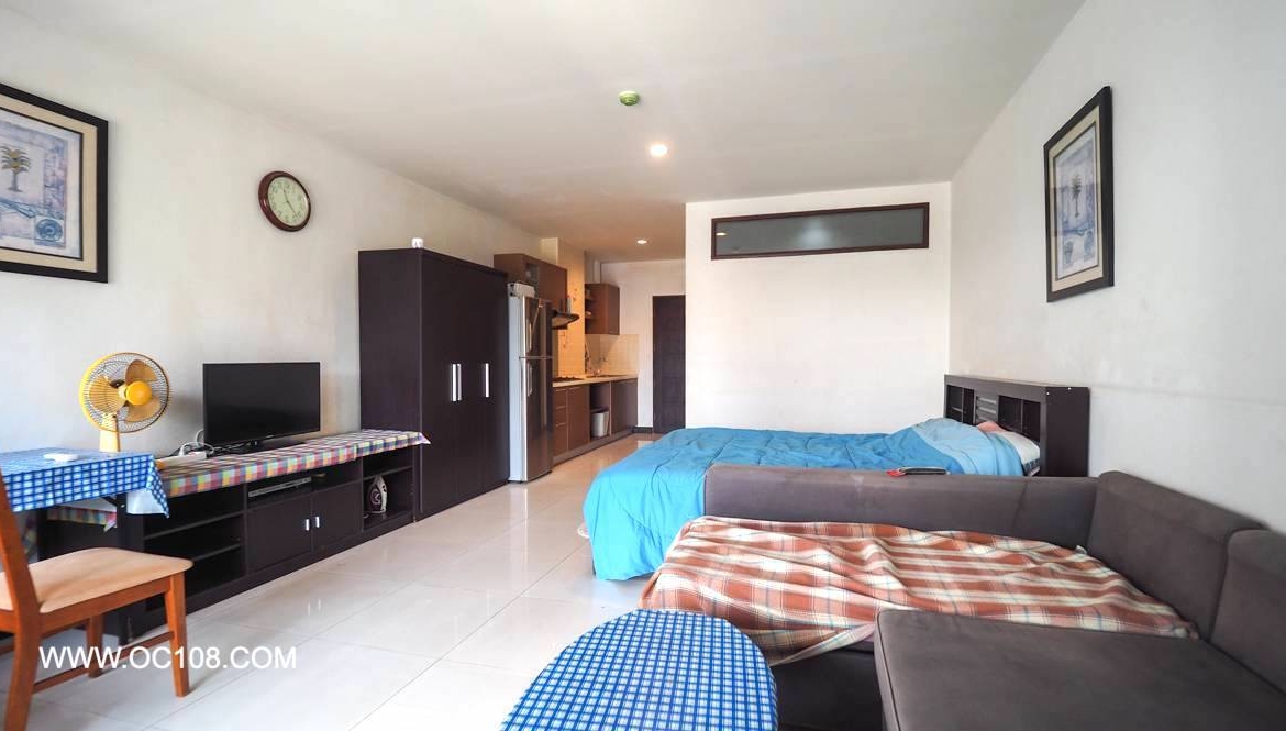 Jomtien Plaza Residence, 45.69 sqm Studio City View