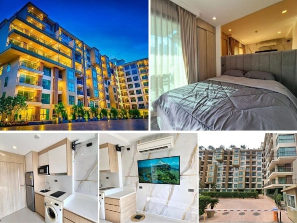 Studio Condo for Sale at City Garden Tropicana, Pattaya | 27 sqm | 6th Floor | Sea View