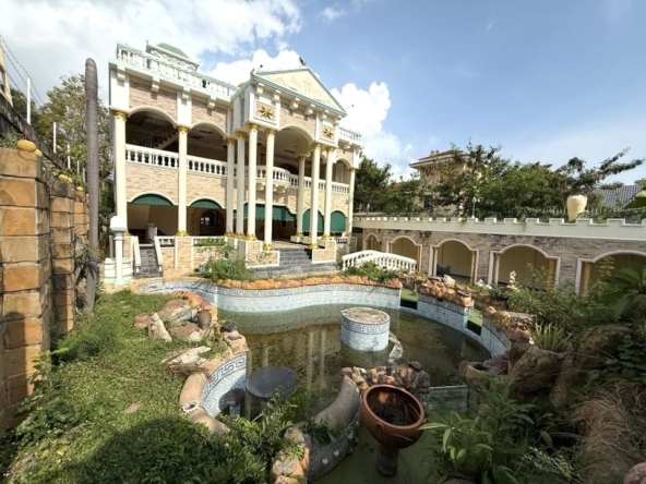 600 meters from the Immigration Bureau, 1,300 square meters of landscaped garden villa