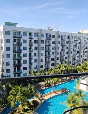 Arcadia Beach Resort 阿卡迪亚 1，26平米1居室B-7楼泳池景