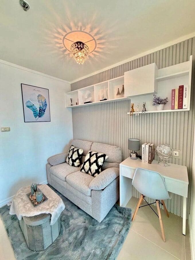 Lumpini Ville Naklua – Wongamat, 26 sqm 1-bedroom with city view Lumpini Ville Naklua – Wongamat, 26 sqm 1-bedroom with city view