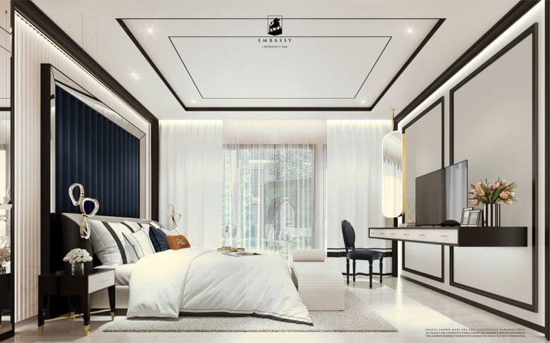 Embassy Pattaya 大使馆，66平米2居室，A栋仅剩3套