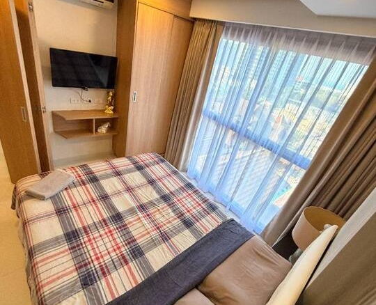 City Garden Pratumnak 帕山城市花园，33平米1居室8楼城市景