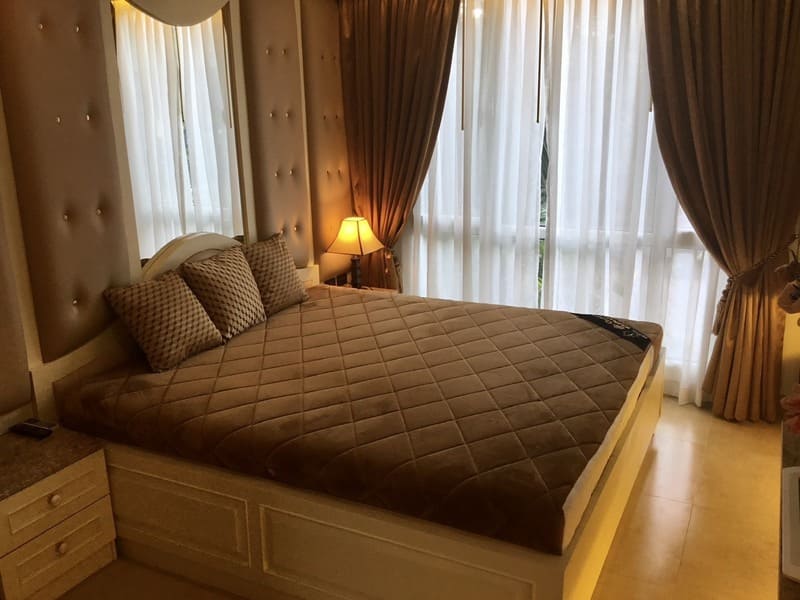 1BR Condo for Rent at The Cliff Pattaya, Pattaya | 49 sqm | 2nd Floor | Garden View