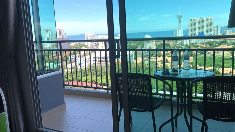 Supalai Mare 苏帕莱,45平米1居室23楼海景