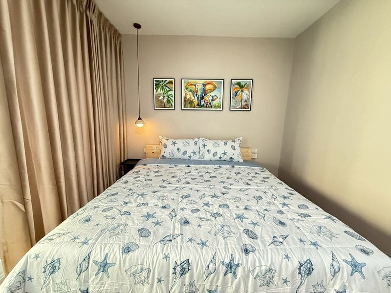 1BR Condo for Rent at Jomtien Plaza Residence, Pattaya | 45 sqm | 4th Floor (A404)