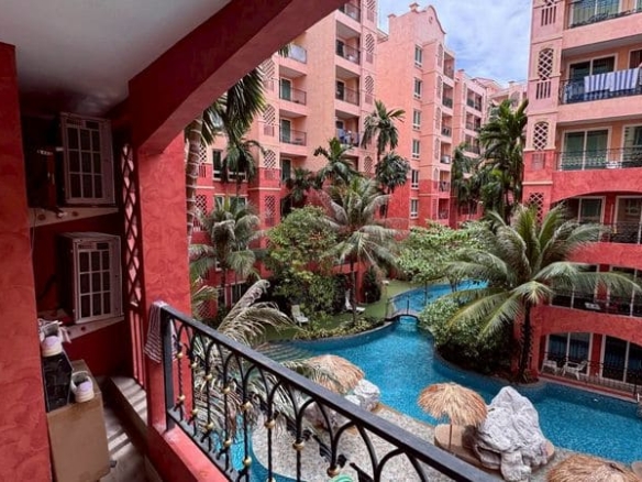 Seven Seas 1 七海1，36平米1居室A-3楼泳池景