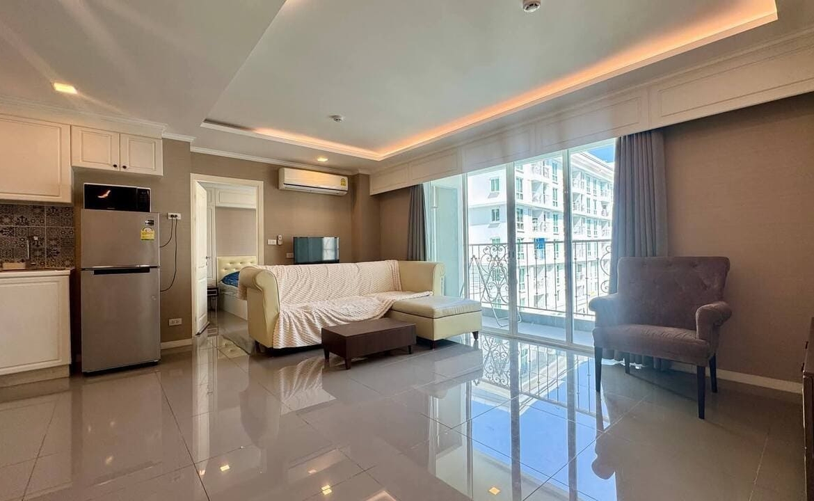 The Orient Resort And Spa 东方水疗公寓，35平米1居室C-5楼泳池景