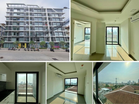 1BR Condo for Sale at Siam Oriental Star, Pattaya | 29 sqm | 7th Floor | Partial Sea View
