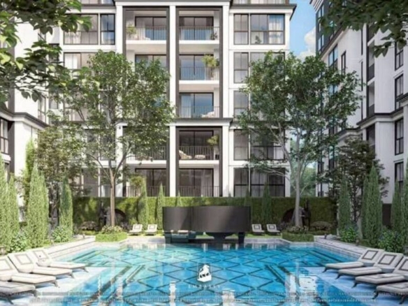 Embassy Pattaya 大使馆，54平米2居室7楼泳池景