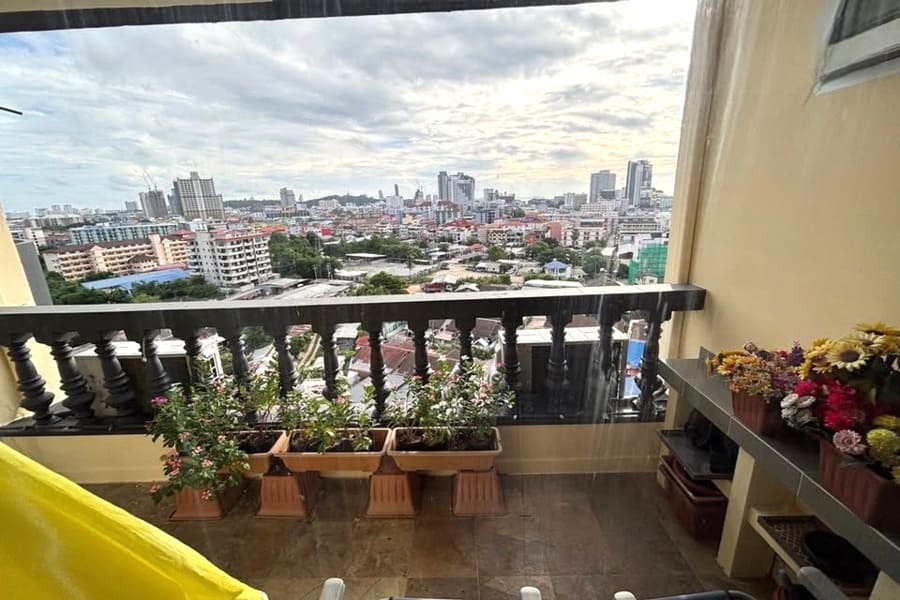 芭提雅市中心 9 Karat Condo（9克拉公寓）2居64㎡｜12楼｜城市景｜全新装修