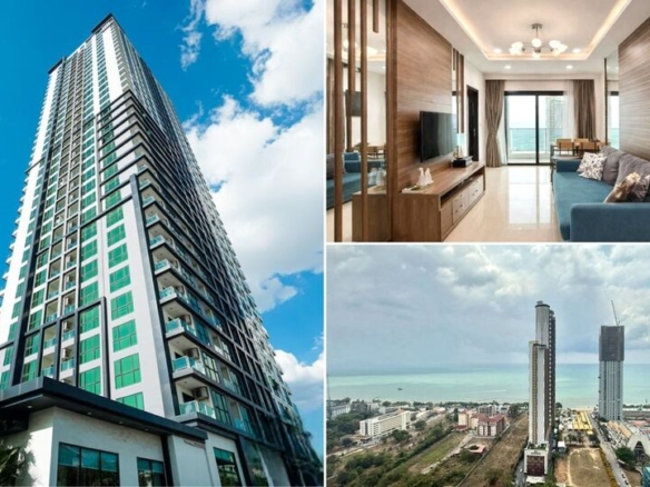 Dusit Grand Condo View（杜斯特景观）2居52㎡｜31楼开阔海景