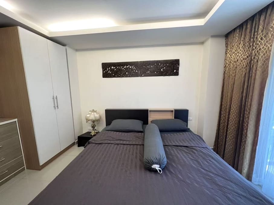 City Garden Pattaya（芭提雅城市花园）1居47㎡｜3楼｜城市景｜带租约｜靠近步行街