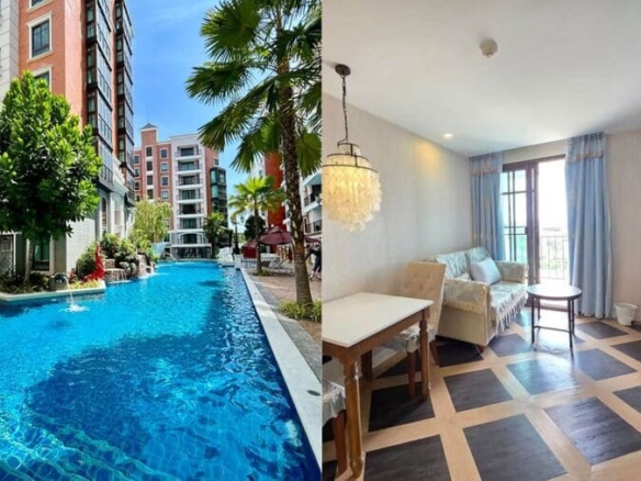 芭提雅 Espana Condo Resort（西班牙度假公寓） 1居35㎡｜D栋6楼