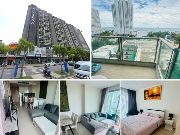 1BR Condo for Sale at The Riviera Jomtien, Pattaya | 47 sqm | 12th Floor | Sea View