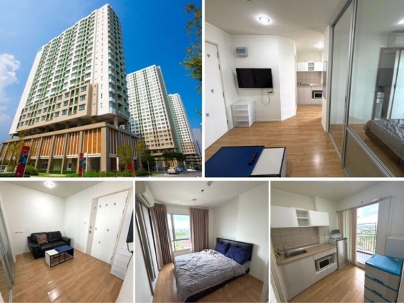 1BR Condo for Sale at Lumpini Wongamat, Pattaya | 27 sqm | Building A, 8th Floor | City Views