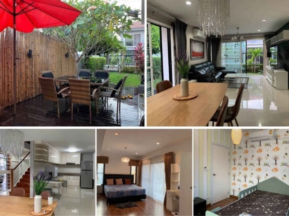 East Pattaya (Near Jomtien) | 220 sqm Land 3-Bedroom Double-Storey Villa