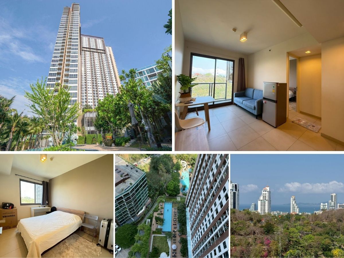 1BR Condo for Sale at Unixx South Pattaya, Pattaya | 35 sqm | 26th Floor | Sea View & Mountain View & Pool View