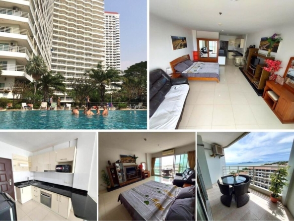 Studio Condo for Sale at View Talay 7, Pattaya | 48 sqm | 11th Floor | Sea View