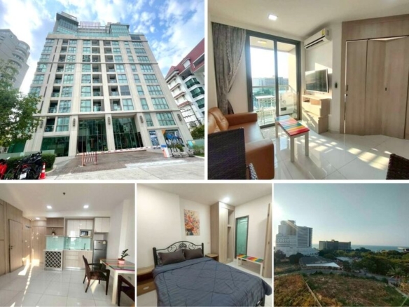 1BR Condo for Rent at The Cloud, Pattaya | 35 sqm | 7th Floor | Sea View