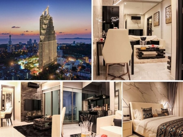 1BR Off-Plan Condo for Sale at Grand Solaire Pattaya | 27.5 sqm | 12th Floor | High-Rise Development