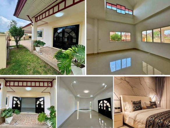 East Pattaya (near Regent International School) 3BR Single-Storey Garden Villa | Land 382 sqm