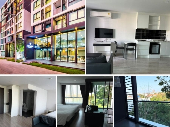 Studio Condo for Sale at The Rizin Hotel & Residences, Pattaya | 35 sqm | 4th Floor | City Views