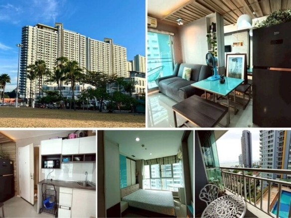 1BR Condo for Sale at Lumpini Park Beach Jomtien, Pattaya | 28 sqm | Building B, 11th Floor | Sea View
