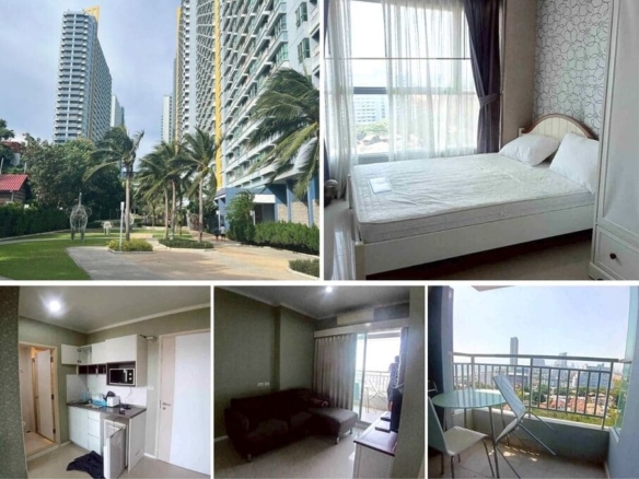1BR Condo for Sale at Lumpini Park Beach Jomtien, Pattaya | 28.5 sqm | Building C, 16th Floor | Sea View
