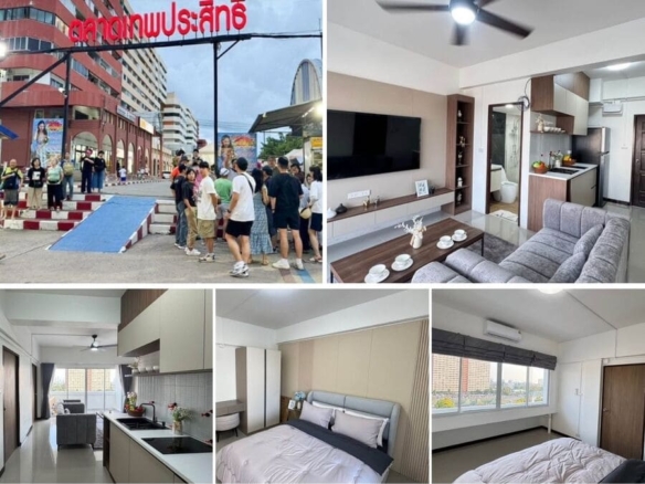 2BR Condo for Sale at Keha Thepprasit, Pattaya | 73 sqm | 5th Floor | City View | Facing Inside | Corner Unit