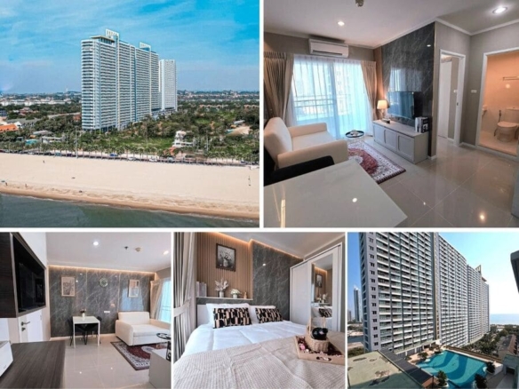 1BR Condo for Sale at Lumpini Park Beach Jomtien, Pattaya | 28 sqm | Building C, 12th Floor | Sea View