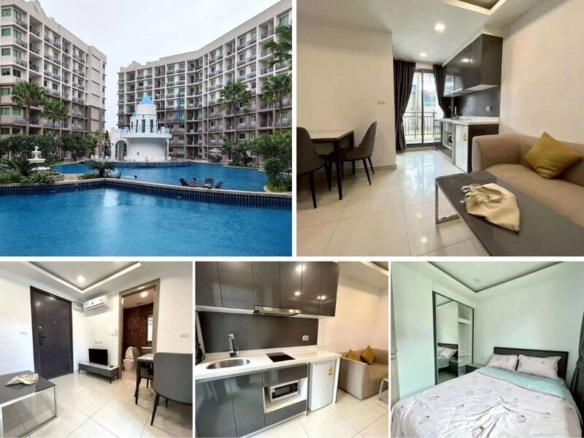 1BR Condo for Sale at Arcadia Beach Continental, Pattaya | 26 sqm | Building A, Ground Floor