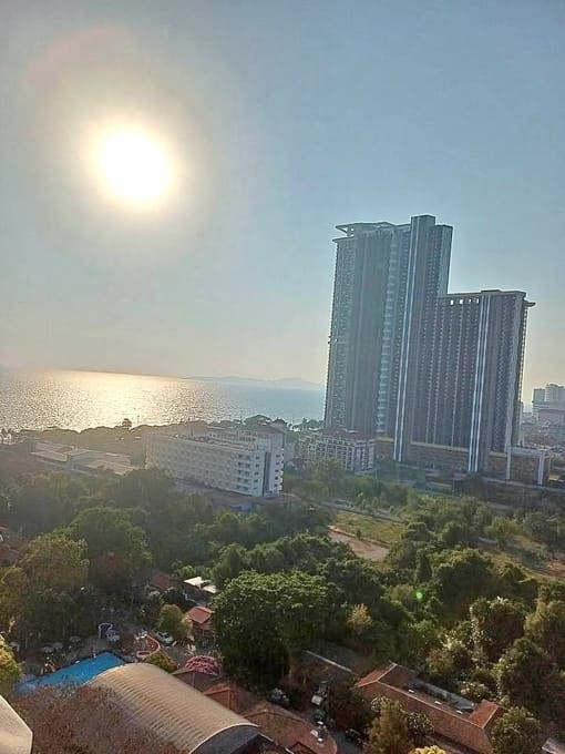 Jomtien Beach Condominium – Rimhad S（中天海滩公寓S） 开间32㎡｜2号楼12楼｜侧海景