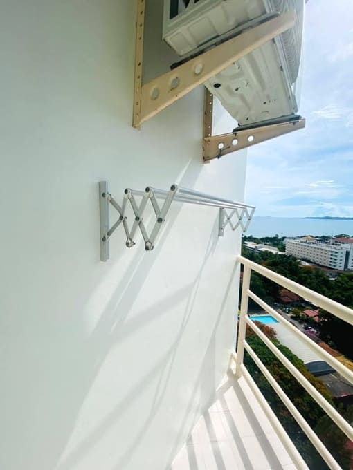 Jomtien Beach Condominium – Rimhad S（中天海滩公寓S） 开间32㎡｜2号楼12楼｜侧海景