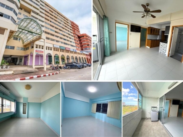 2BR Condo for Sale at Keha Thepprasit, Pattaya | 60 sqm | Building 2 | 6th Floor | Facing Inside the Residence