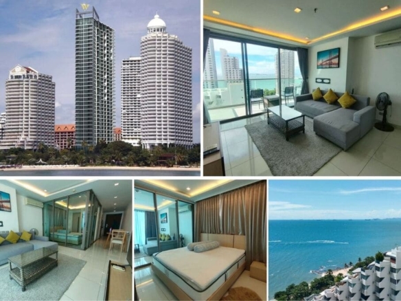 1BR Condo for Rent at Wongamat Tower, Pattaya | 42 sqm | 20th Floor | Sea View