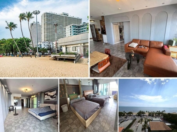 2BR Condo for Sale at View Talay 8, Pattaya | 142 sqm | 10th Floor | Front Sea View | Jomtien Beach
