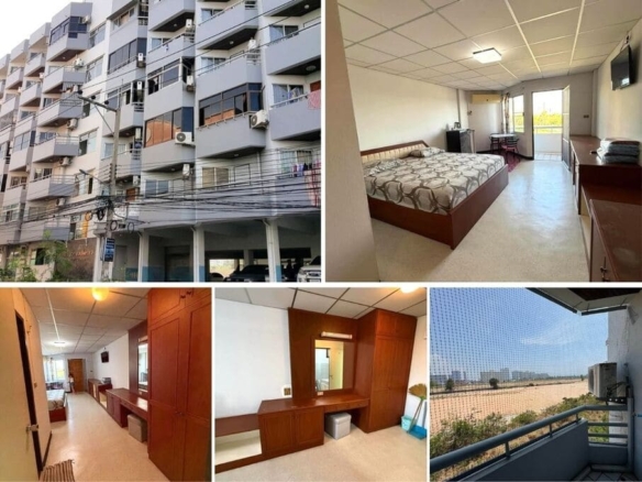 Studio Condo for Sale at Sweet Condo 2, Pattaya | 32 sqm | 3rd Floor | Partial Sea View | Near Yinyom Beach