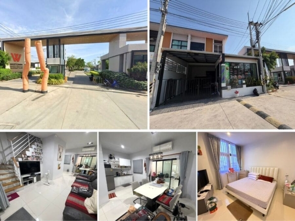 3BR Townhouse for Sale at Wiztown Pattaya, East Pattaya | 108 sqm | Commercial Unit | Near Big C Sukhumvit