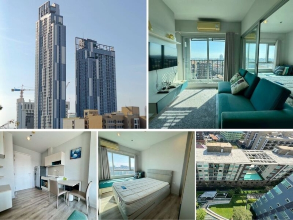 1BR Condo for Sale at Centric Sea Pattaya, Pattaya | 35 sqm | Building B | 13th Floor | City Views
