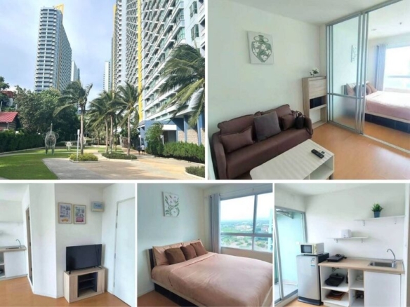 1BR Condo for Sale at Lumpini Jomtien, Pattaya | 26 sqm | Building D | 29th Floor | Near Jomtien Beach