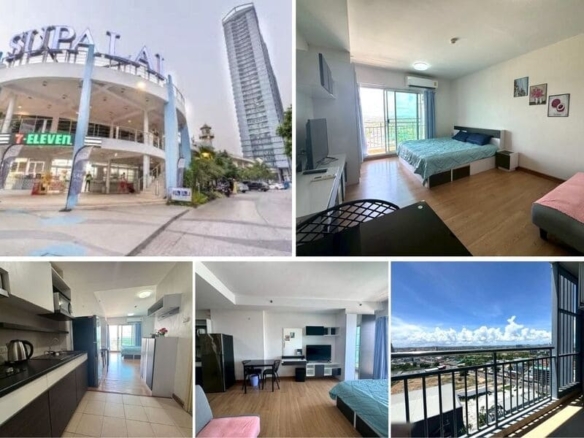 Studio Condo for Sale at Supalai Mare, Pattaya | 32 sqm | 21st Floor | City Views