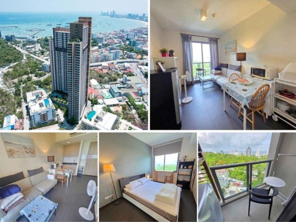 1BR Condo for Sale at Unixx South Pattaya, Pattaya | 35 sqm | 31st Floor | Sea View