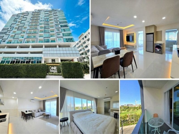 1BR Condo for Sale at One Tower Pratumnak, Pattaya | 58 sqm | 5th Floor | Partial Sea View