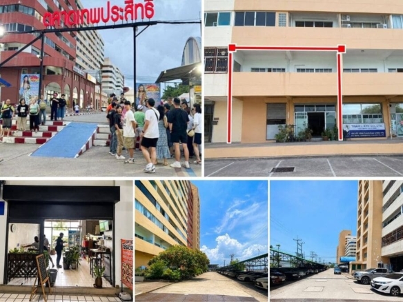 Duplex Commercial Unit for Sale at Keha Thepprasit, Pattaya | 107 sqm | Facing Inside the Residence