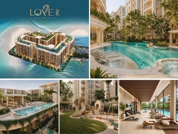 Wongamat Pattaya | Love It Wongamat Beachside Boutique Condo | From THB 2.6M (Early Bird)