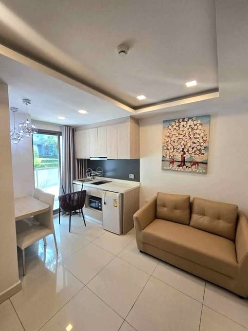 Arcadia Beach Resort（阿卡迪亚1）1居26㎡｜1楼｜阳台直通泳池｜大型水系泳池
