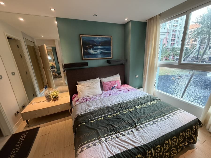 1BR Condo for Rent at Grande Caribbean, Pattaya | 37 sqm | Pool View