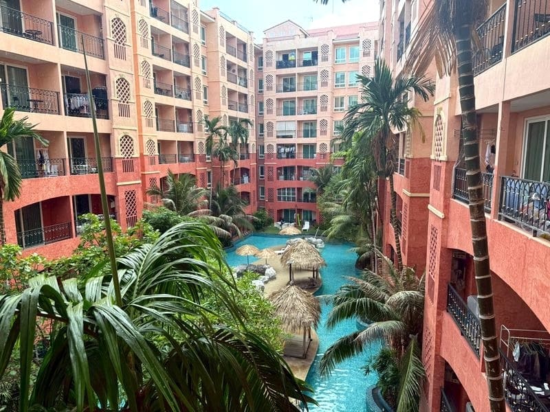 Seven Seas Condo Jomtien（七海1公寓） 1居36㎡｜B栋4楼｜泳池景｜大型水系公寓