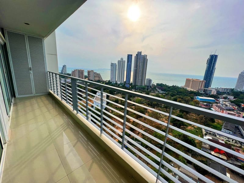 2BR Condo for Rent at AD Hyatt, Pattaya | 74 sqm | 26th Floor | Sea View | 1BR Use Only